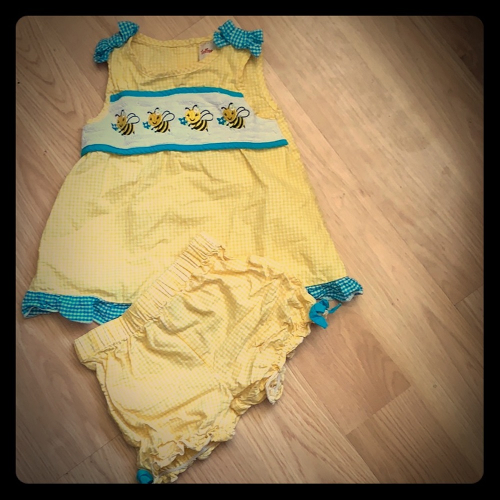 Yellow & Blue Buzzy Bee Set